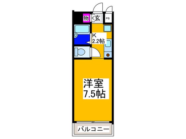 ハーベストグリーンの物件間取画像